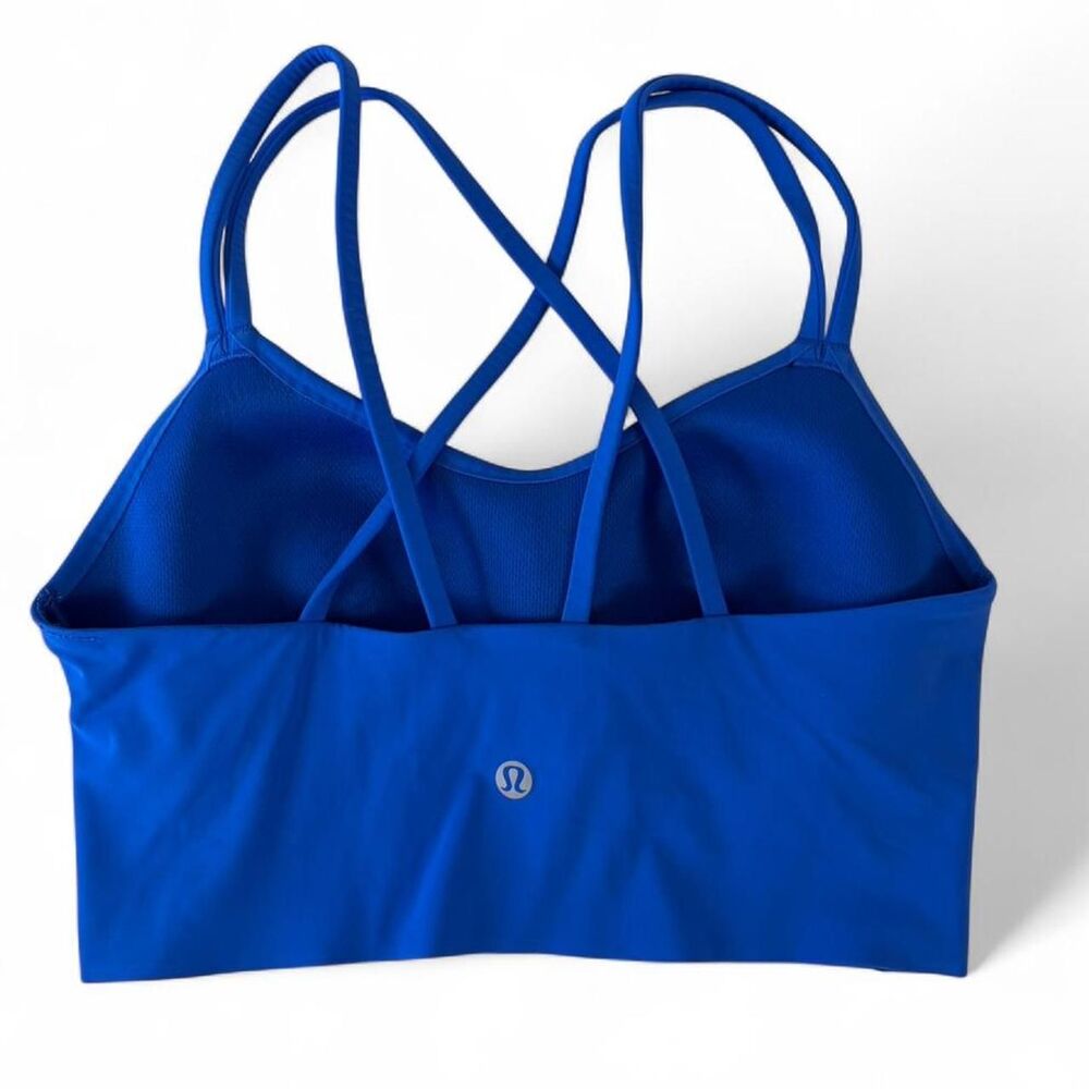 Lululemon minimalist cobalt blue sports bra - Picture 2 of 3